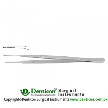 Cushing Dressing Forcep Curved Stainless Steel, 17.5 cm - 7"